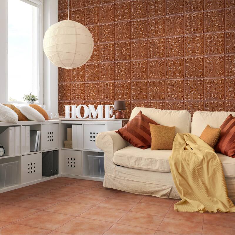 Merola Tile Trend Ambar 8" x 8" Ceramic Wall Tile