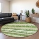 preview thumbnail 119 of 132, Premium Washable Super Soft Modern Ombre Stripe Mayfield Rug Green - 8' x 8'