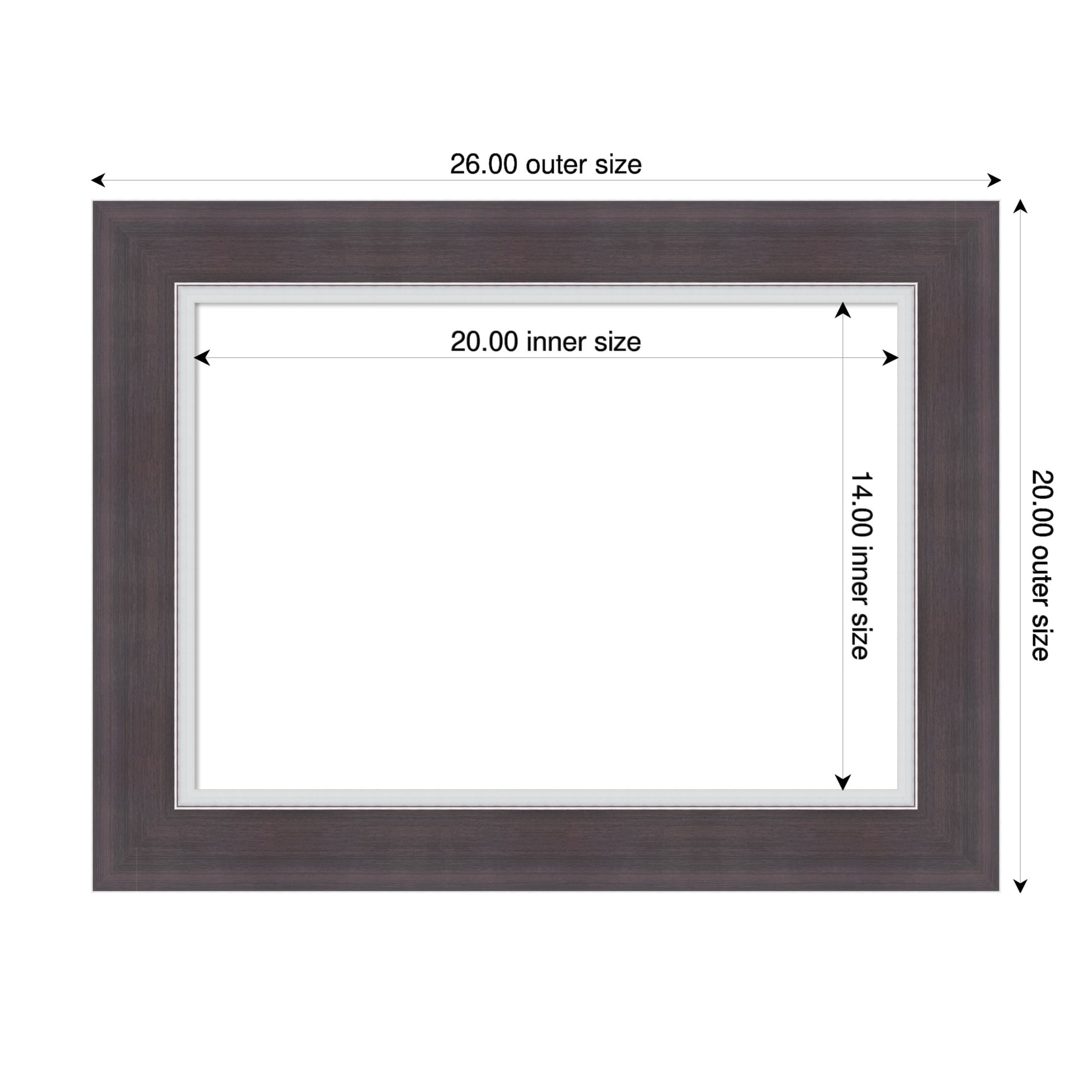 Ellie Framed Dry Erase Magnetic Board