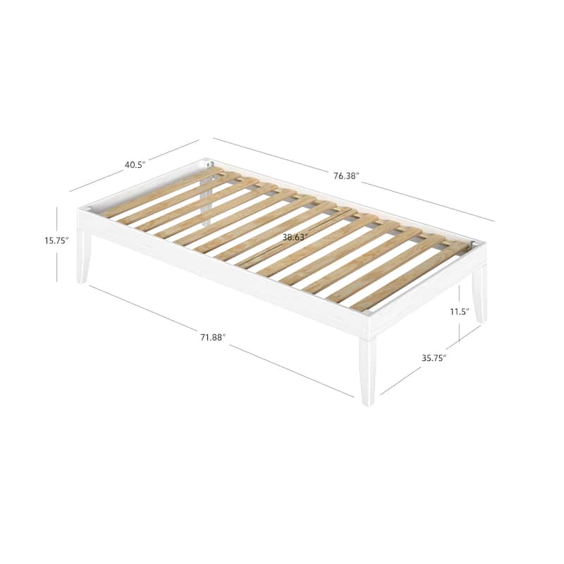 Purcell Solid Wood Platform Bed Frame