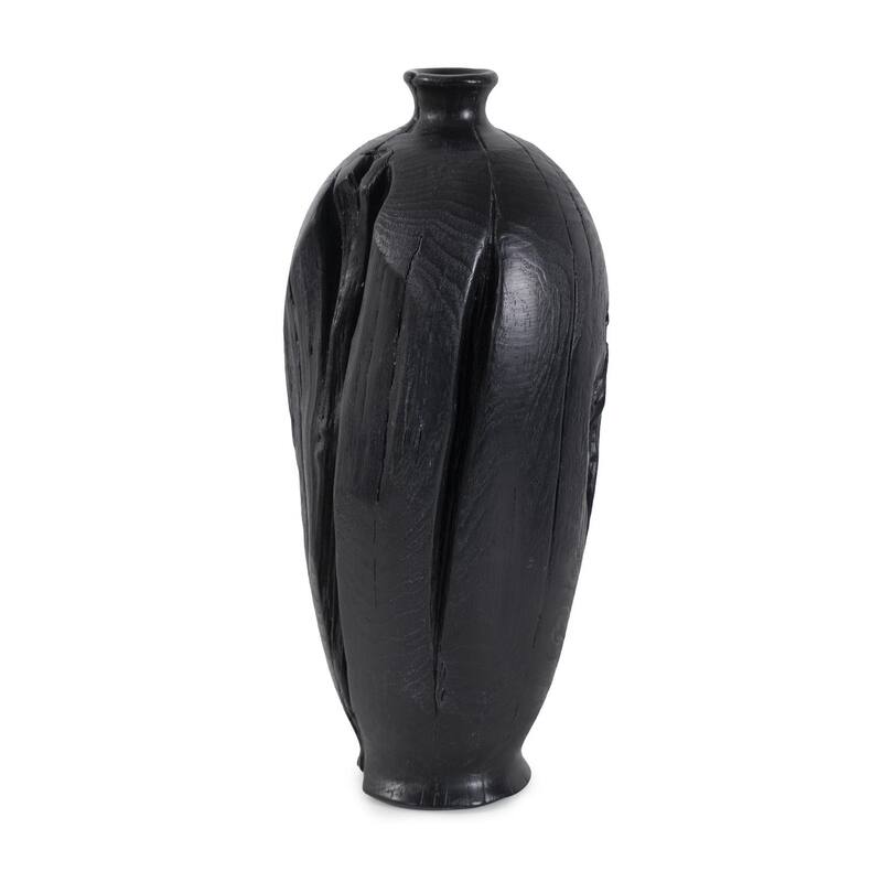 Haru Tall Vase in Black