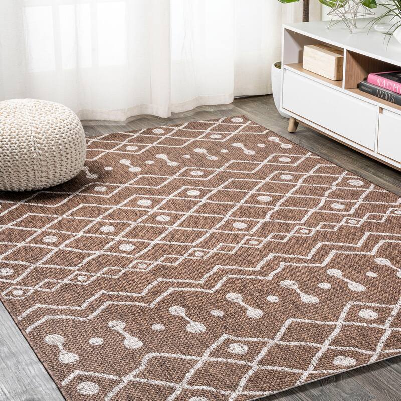 JONATHAN Y Tokay Tribal Bohemian Indoor/Outdoor Area Rug