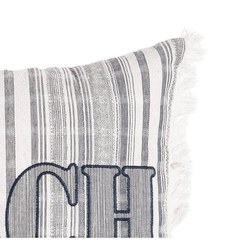 13" x 18" Beach Embroidered Throw Pillow