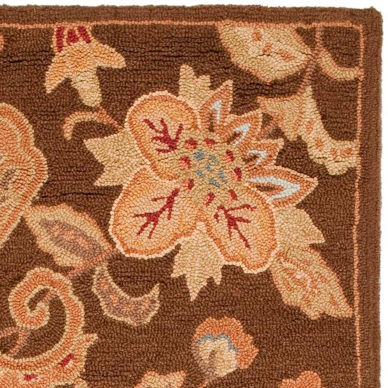 SAFAVIEH Handmade Berkeley Paisley Delila Botanical Wool Rug