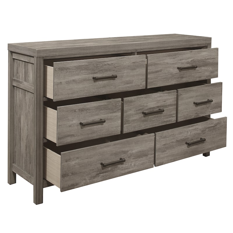 Bedroom Gray Finish Premium Melamine Laminate Wooden Furniture