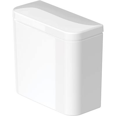 Duravit DuraStyle Basic 1.28 GPF Toilet Tank Only - Left Hand Lever