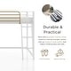 preview thumbnail 5 of 4, Furniture of America Haven Twin Size Metal Junior Loft Bed with Ladder.