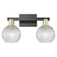 Option Black Antique Brass / Clear Basketweave