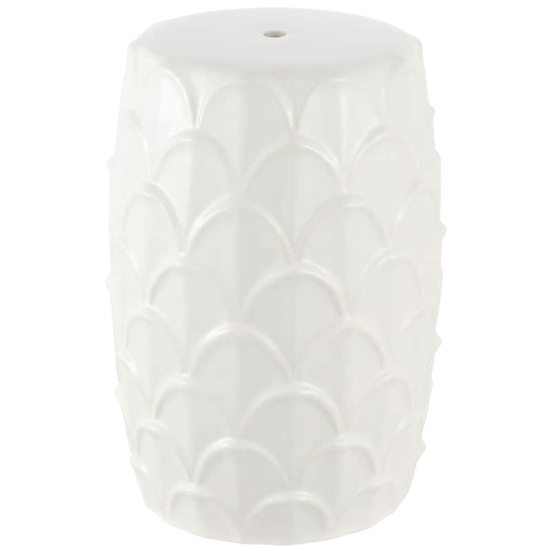 SAFAVIEH Eulalia Ceramic Decorative Garden Stool (Fully Assembled)