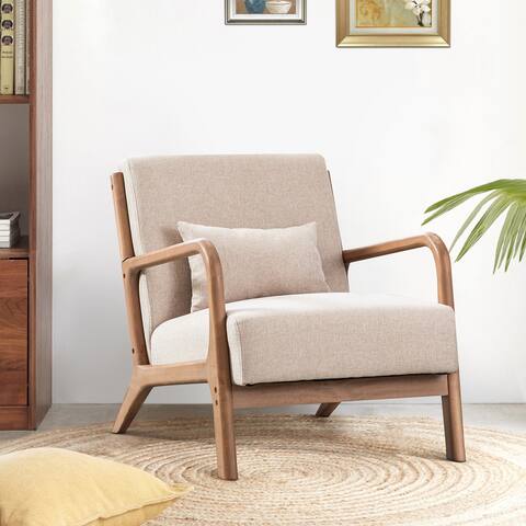 Aston Modern Solid wood Accent Chair