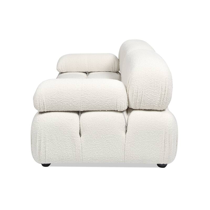 Marcel 72.5" Bubble Modular Modern 2-Piece Loveseat