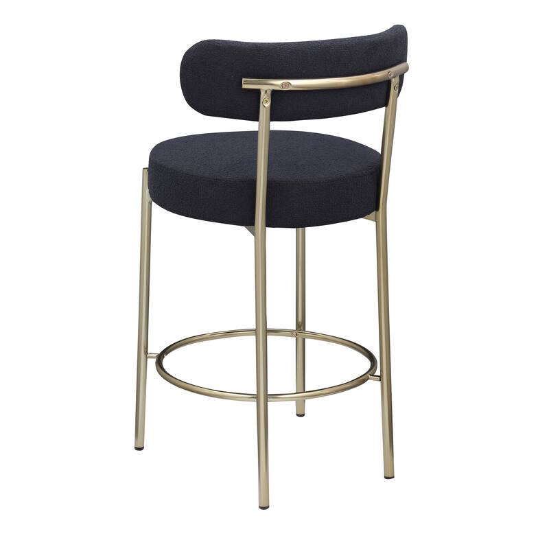 Kitchen Counter Height Bar Stools with Footrest for Dining Room,Set of 2