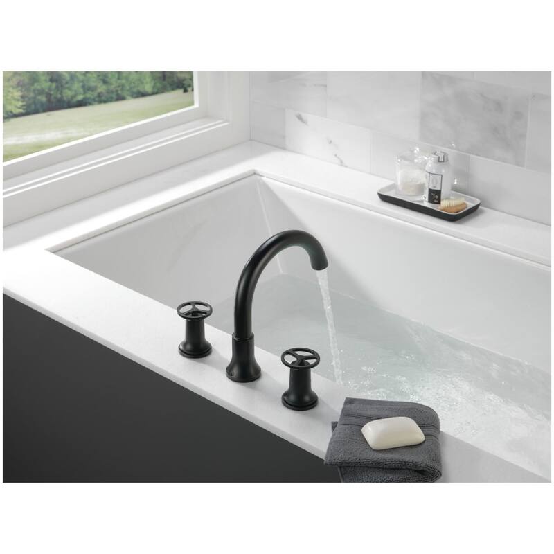 Delta T2758 Trinsic Deck Mounted Roman Tub Filler