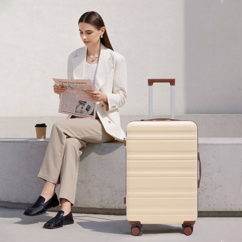 Fashion Luggage Lightweight Luggage, 3-Piece Set with Universal Wheels and Telescopic Handle, for Boarding and Travel