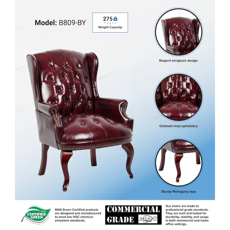 Boss Traditional Style Executive Accent Chair