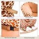 preview thumbnail 7 of 9, Plush Giraffe Rocking Horse with Song, Safety Belt, and Soft Plush Body for Kids 18+ Months