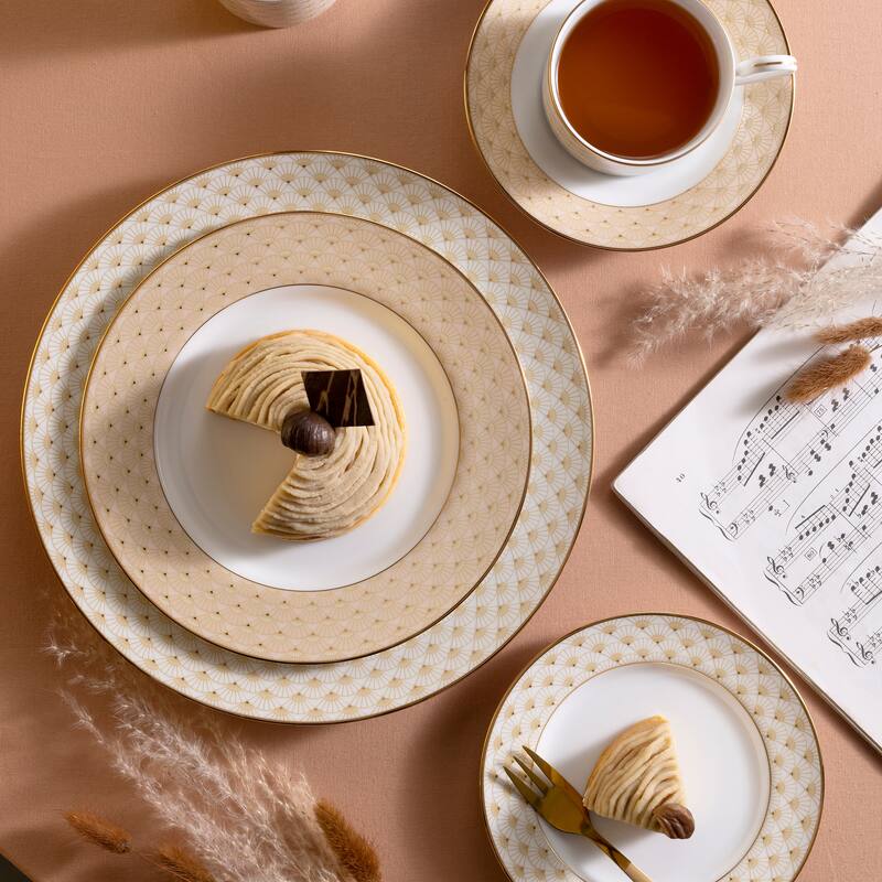 Trocadero Gold 5-Piece Place Setting, Service For 1