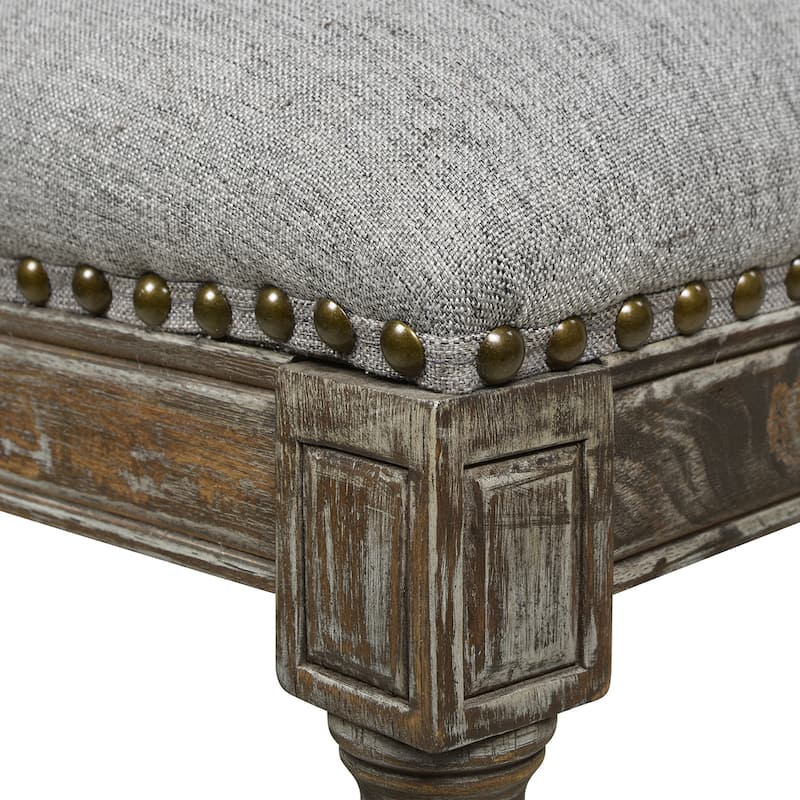 Rattan Wicker High Back Armless Counter Bar Stool