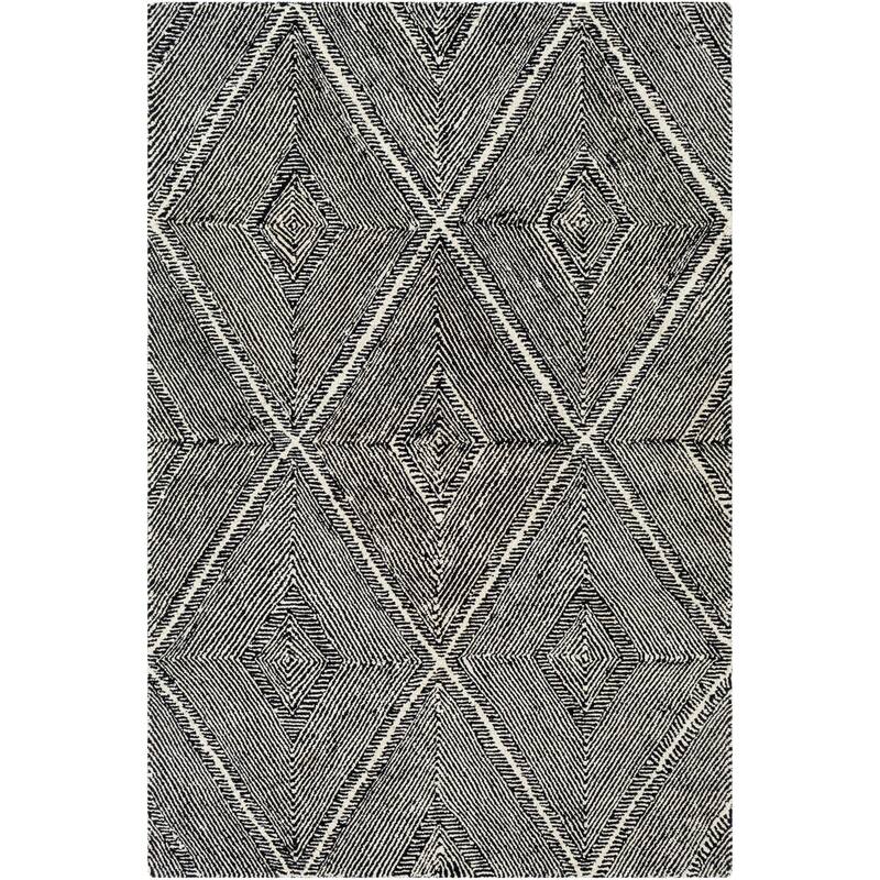 Livabliss Maroc Moroccan Diamond Hand Tufted Area Rug