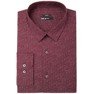wine red dress shirt