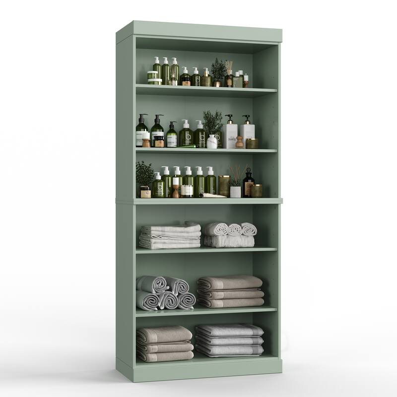100% Solid Wood 32" Bathroom Cabinet with Optional Doors by Palace Imports