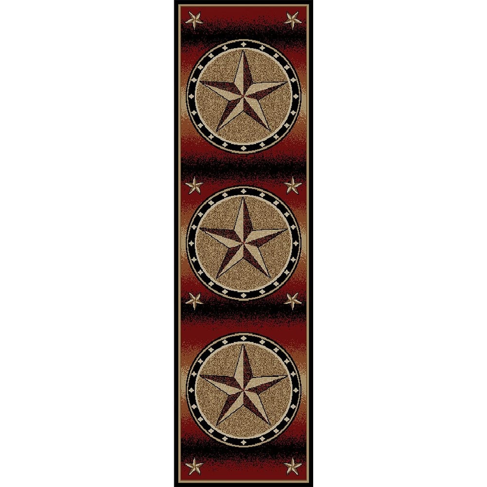 American Destination Amarillo Western Star Area Rug
