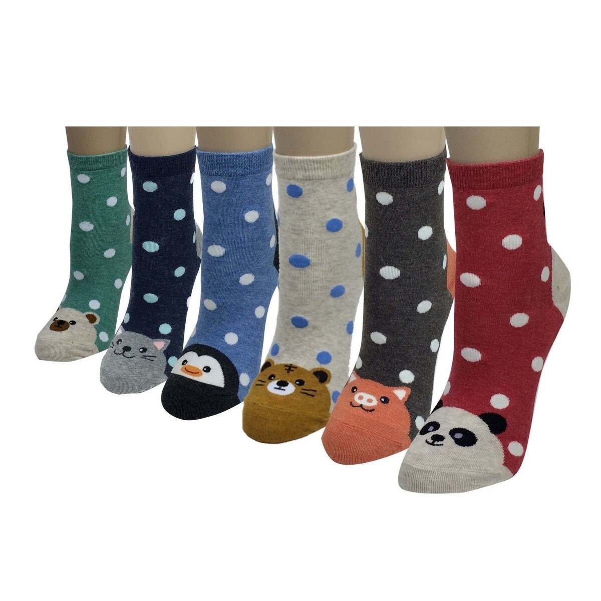 Shop Women Girl Cartoon Animal Design Lovely Novelty Casual Cotton Socks On Sale Overstock 23128487