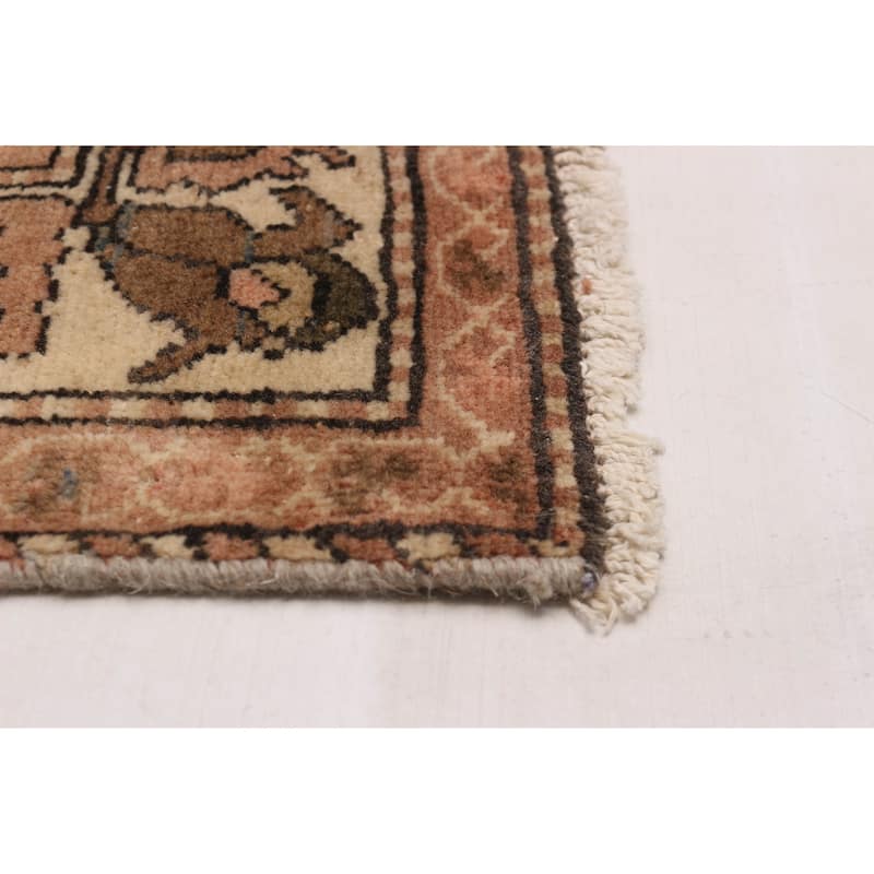 ECARPETGALLERY Hand-knotted Antalya Vintage Brown Wool Rug - 5'5 x 9'8