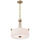 preview thumbnail 9 of 8, Nuvo Lighting 60/8204 Liam 3 Light 16" Wide Pendant