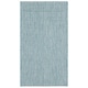 preview thumbnail 41 of 191, SAFAVIEH Courtyard Carolann Indoor/ Outdoor Waterproof Patio Backyard Rug 2' x 3'7" - Aqua/Grey