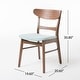 preview thumbnail 64 of 70, Idalia 5-piece Wood Rectangular Dining Set by Christopher Knight Home