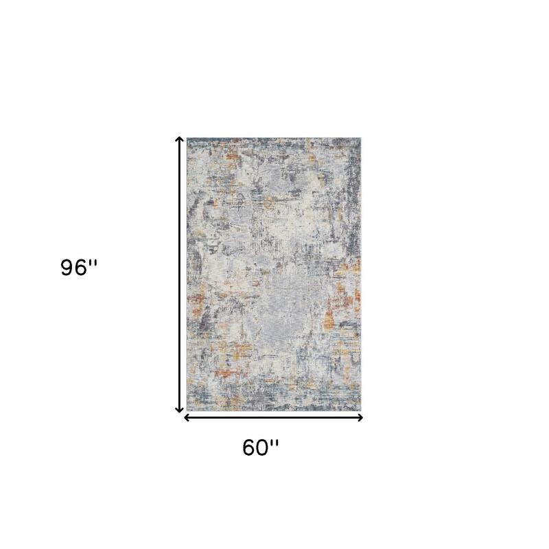 Habu Abstract Modern Woven Area Rug By HomeRoots