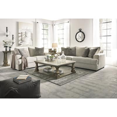 Signature Design by Ashley Soletren White 4-Piece Upholstery Package - 96" W x 40" D x 39" H