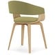 preview thumbnail 80 of 100, WYNDENHALL Calinda Mid Century Modern Bentwood Single Dining Chair - 20.5"w x 21.7"d x 30.9"h