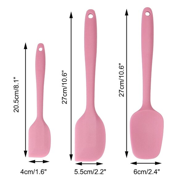 pink spatulas cooking utensils