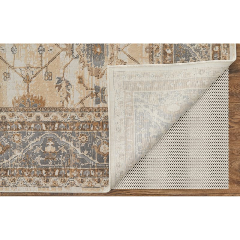 Grand Bazaar Neoma Machine Made Bordered Traditional Area Rug