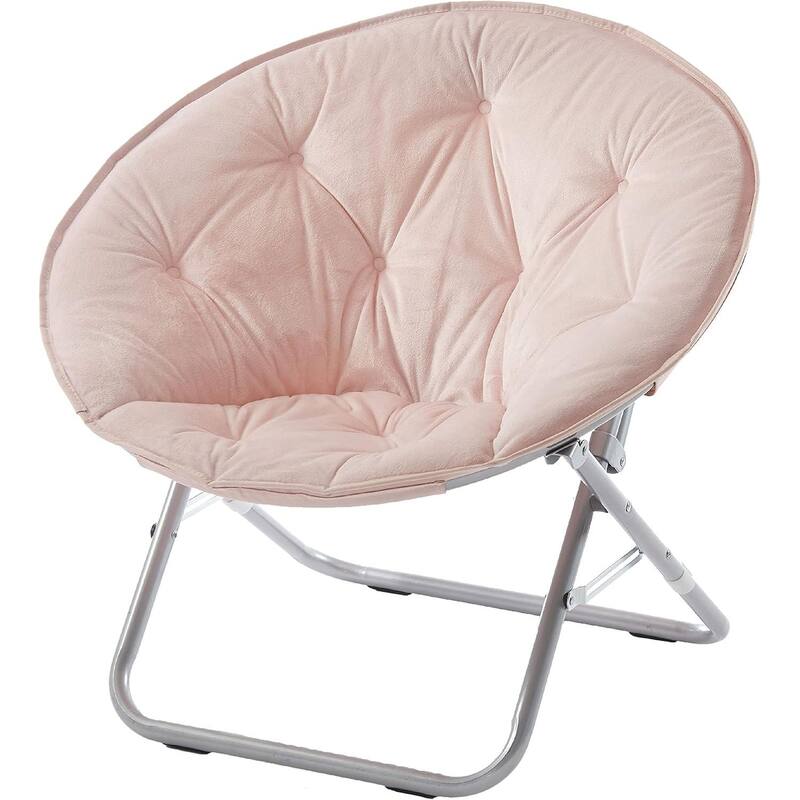 Urban Lifestyle Saucer Chair - 31 W *29.5 H *27 D IN - blush