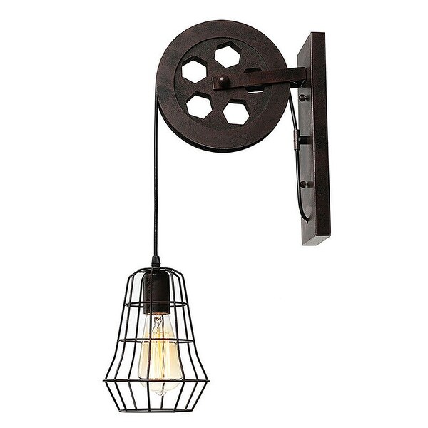 Pulley wall sconce on sale