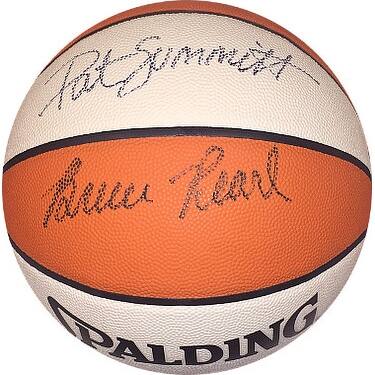 Shop Pat Summitt Bruce Pearl Signed Spalding Official Io Wnba