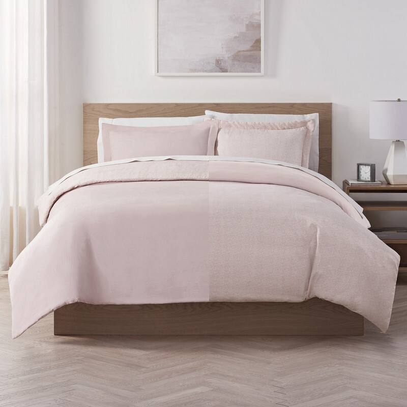 Serta Supersoft Cooling Bed Set, Reversible Duvet Set