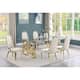 Option 7pcs - Gold Chrome - Cream