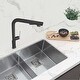 preview thumbnail 15 of 55, STYLISH Kitchen Sink Faucet Single Handle Pull Down Dual Mode in Stainless Steel
