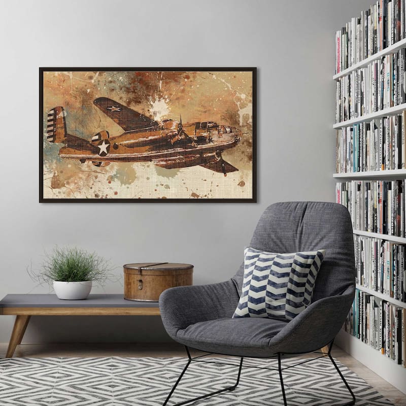 "Live to Ride VI" by Carol Robinson Print on Floating Canvas