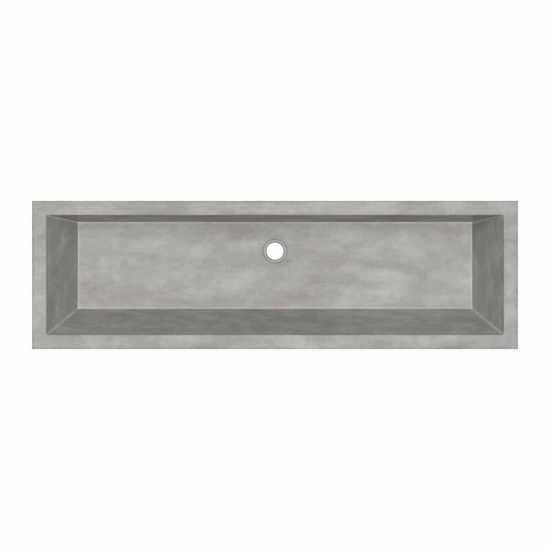 Arcata NativeStone drop-in Rectangular Bathroom Sink