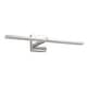 preview thumbnail 4 of 12, Dimmable Linear LED Chrome Vanity Wall Sconce 3CCT 17W 24in