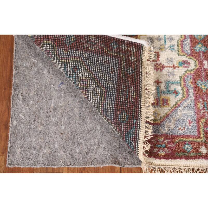 Geometric Kazak Accent Rug Hand-Knotted Wool Carpet - 2'0"x 3'0"