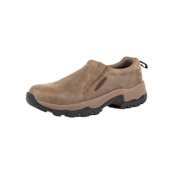 Roper Western Shoes Mens Perform Sport Slip-On Tan