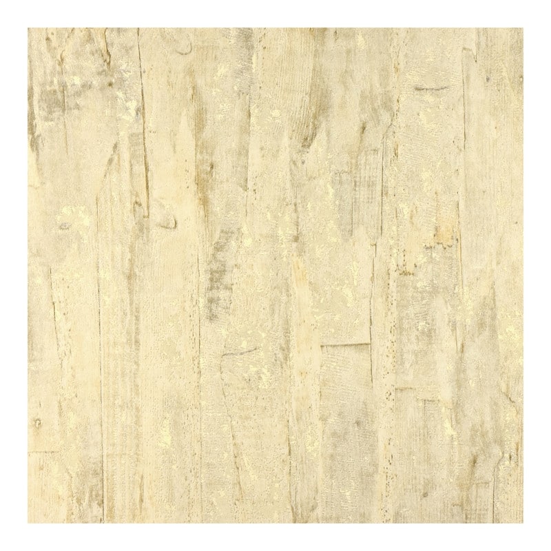 Advantage Lindens Light Yellow Wood Wallpaper - 21 x 396 x 0.025
