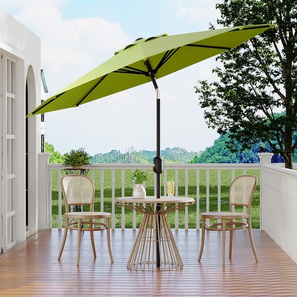 eight rods patio umbrella replacement canopy Patio Umbrella Replacement Canopy for 8 Ribs 9FT / White