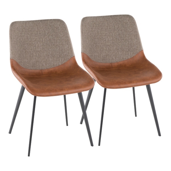 Carson Carrington Viktorp Industrial Two-Tone Chair (Set of 2). Opens flyout.